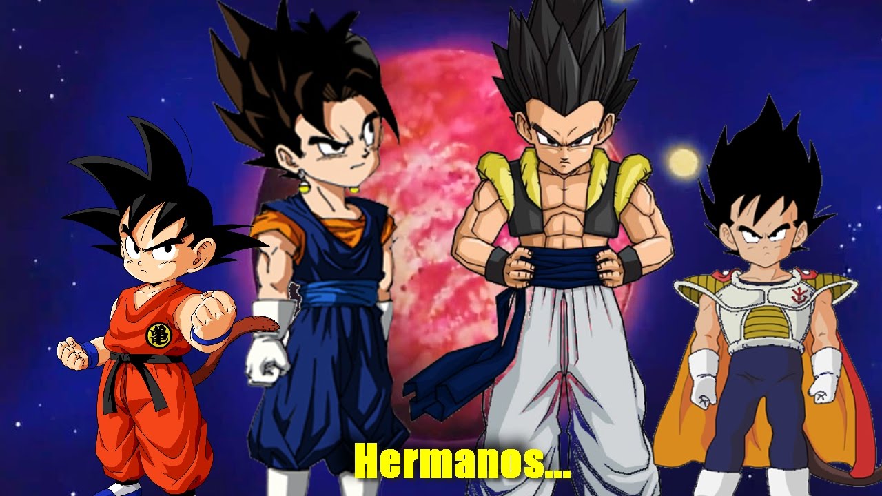 ¿Que hubiera pasado si Vegetto y Gogeta eran hermanos de Goku y Vegeta? | Teoria