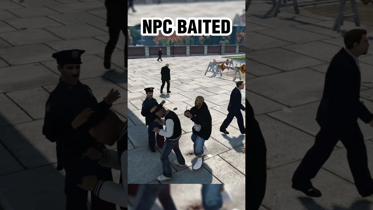 Луис приманил NPC #gta #gtaiv #gta4