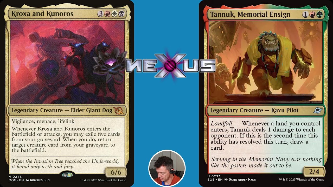 Kroxa (Loïc) VS Tannuk (Stéphane) - Asso Nexus - MTG French Duel Commander Magic