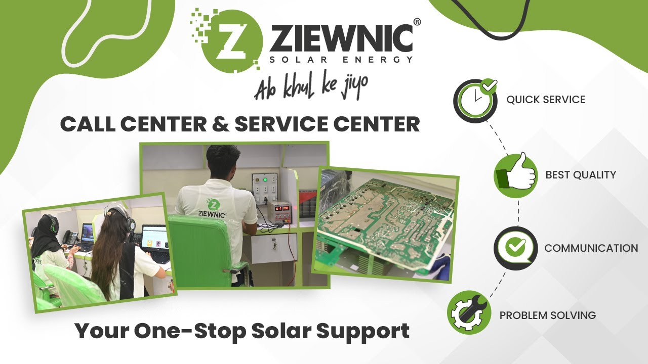 Ziewnic Call Center & Service Center &ndash; Your One-Stop Solar Support!