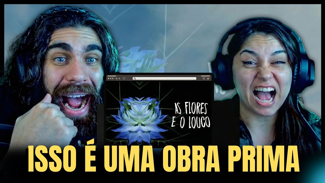 Fabio Brazza - As Flores e o Louco (Prod. WEY) - React Lucas Meira feat Carol