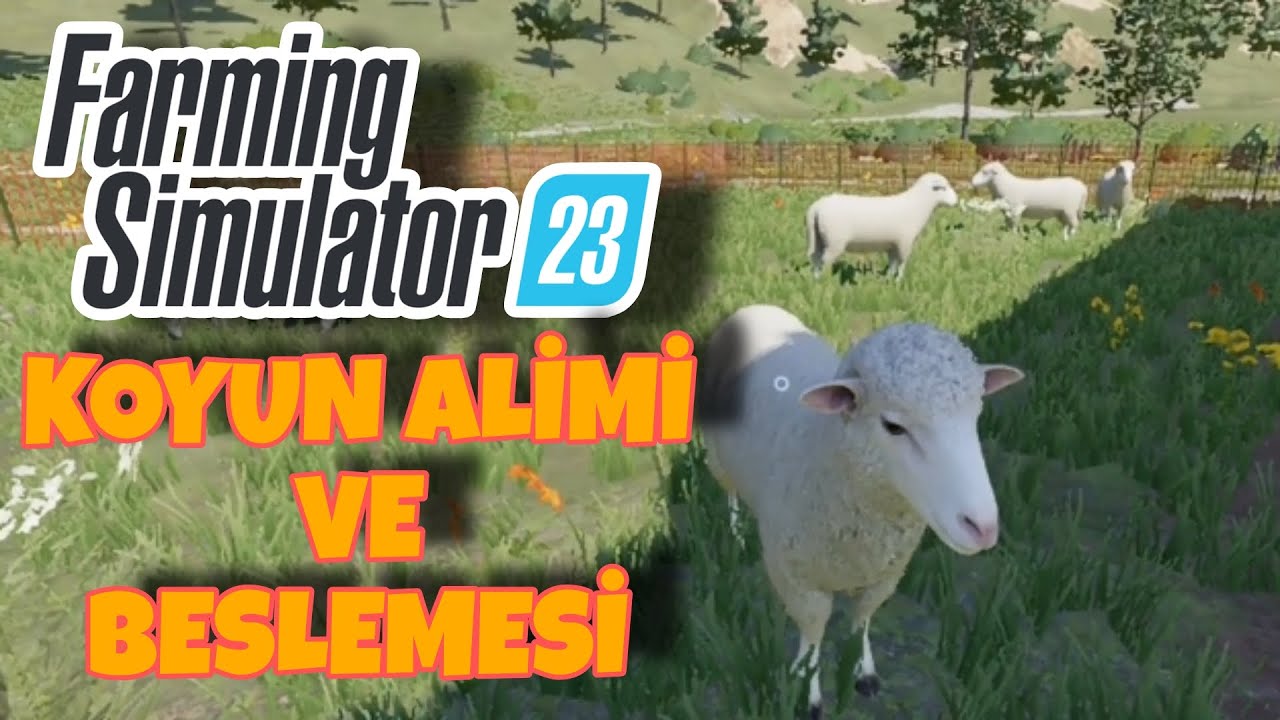 Farming simulator 23 - Koyun satın alma ve koyun besleme