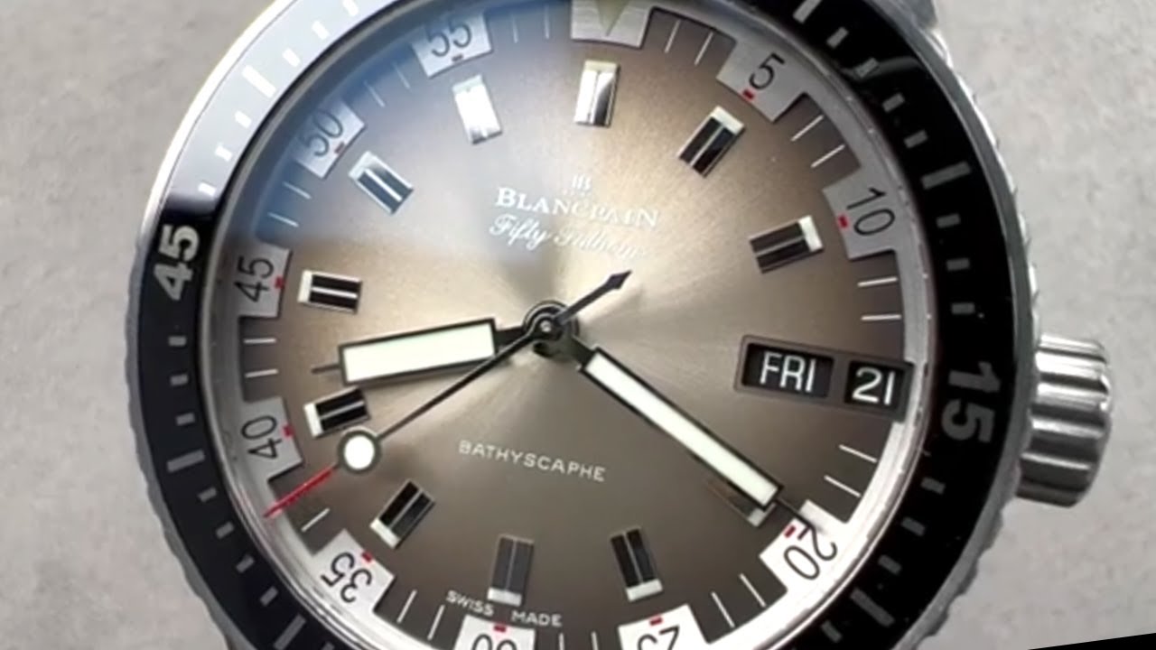 Blancpain Fifty Fathoms Bathyscaphe Day-Date 