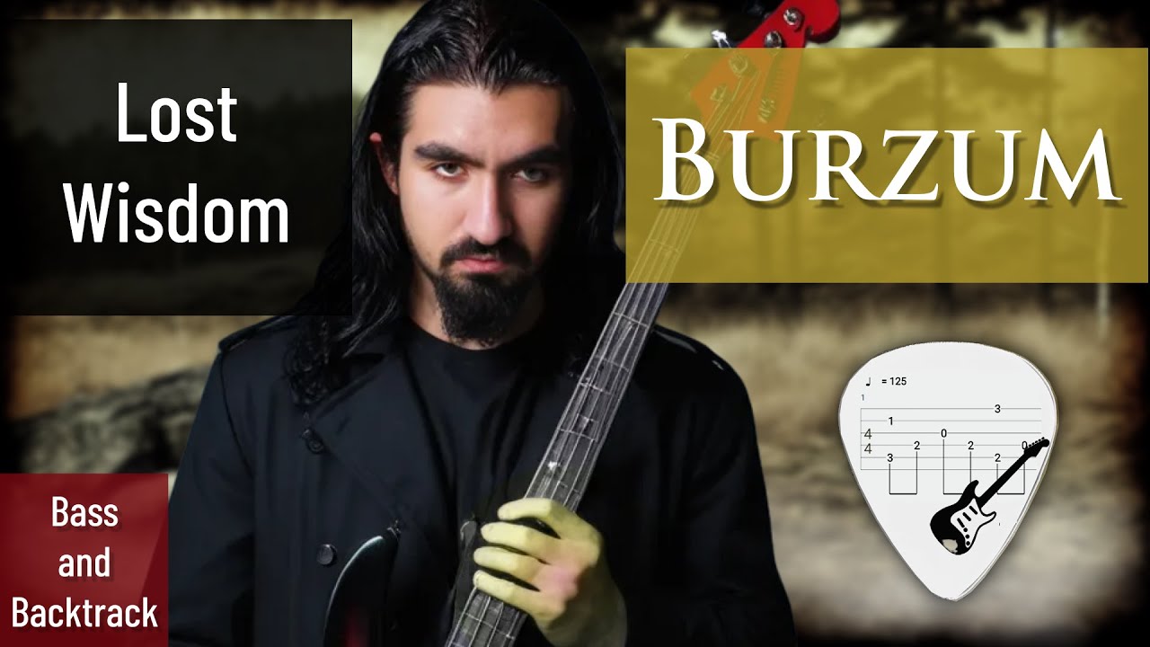 Burzum - Lost Wisdom (Bass Cover with Tabs and Backtrack) [𝐏𝐮𝐦𝐚𝐜𝐞𝐧𝐬 𝐁𝐥𝐚𝐜𝐤 𝐁𝐚𝐬𝐬]