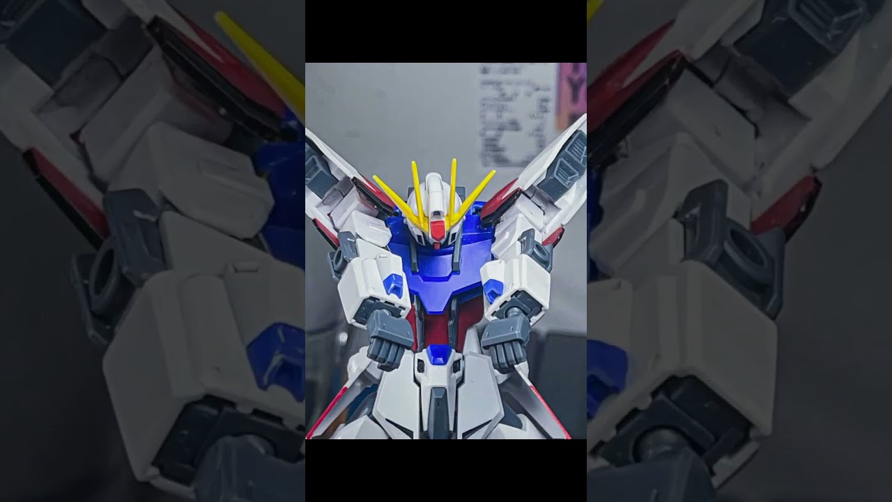 Gundam Build Strike battle screen reproduction 