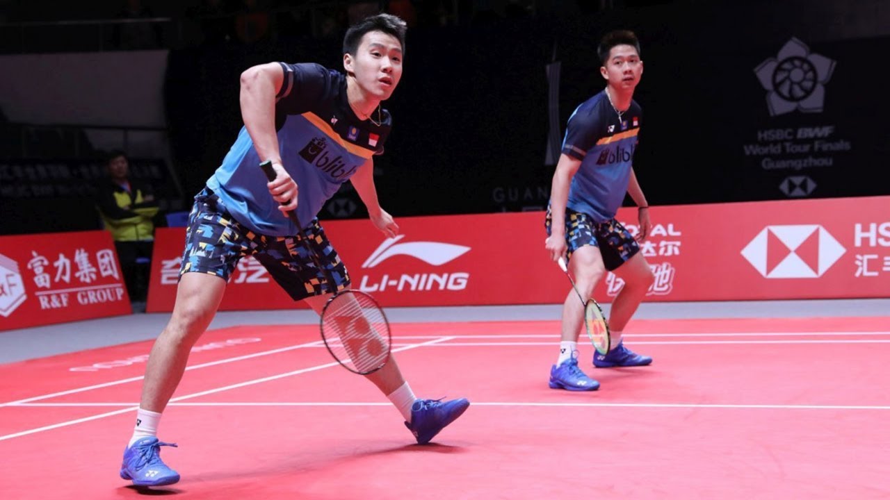 Pertandingan reli super | Kevin Sanjaya/ Marcus Fernaldi vs Kim Astrup/ Anders Rasmussen