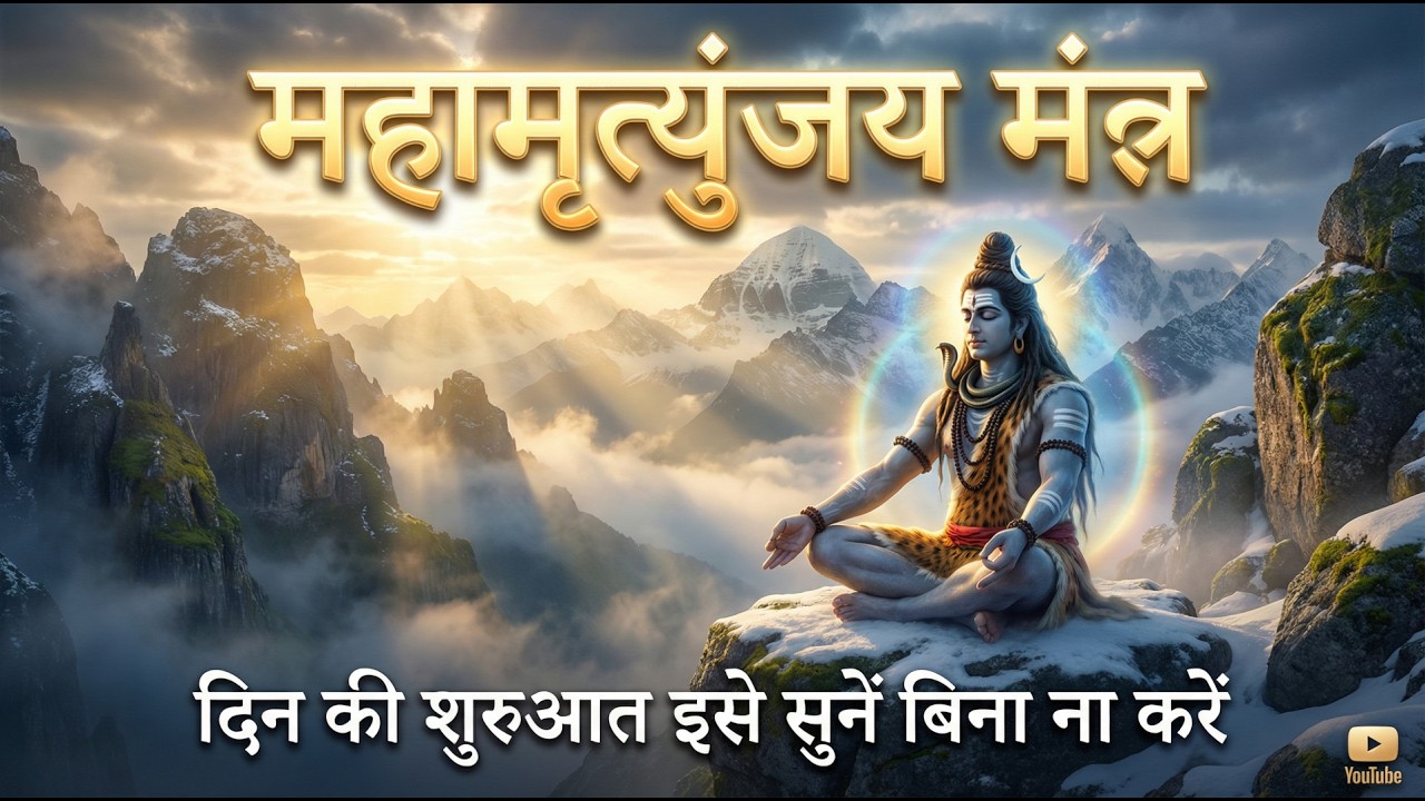 इस मंत्र को सुनने से दूर होंगे सभी कष्ट | Mahamrityunjay Mantra | Lord Shiva Meditation