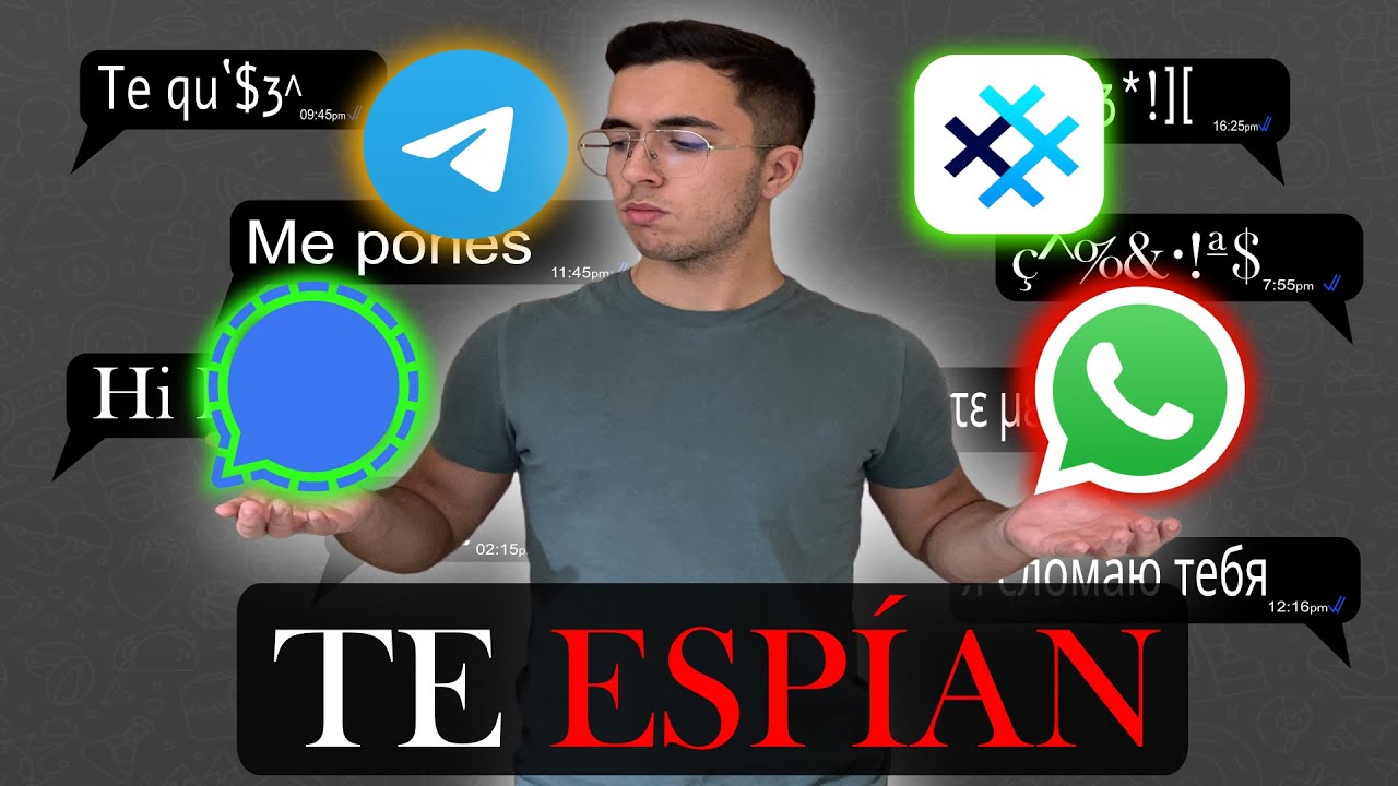 Te ESPÍAN tus mensajes - Mensajería privada