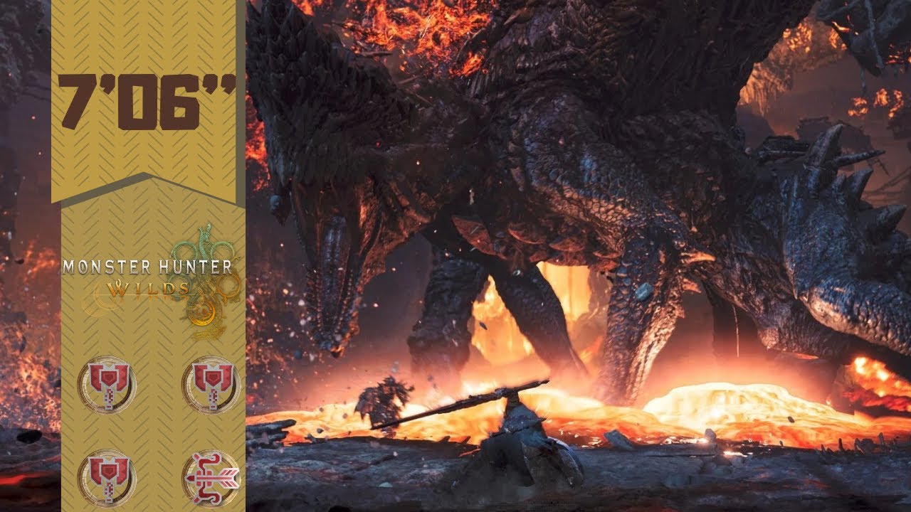 Monster Hunter Wilds | Event Quest: Specter of Their Sins | 3 Charge blade 1 Bow 7'06'' - Gogmazios