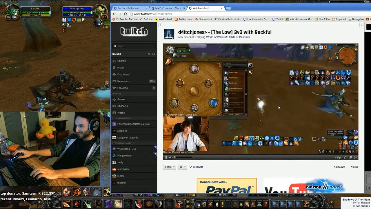 Mitch Jones - More MoP Arena, with Reckful & Sodah [07-May-2013]