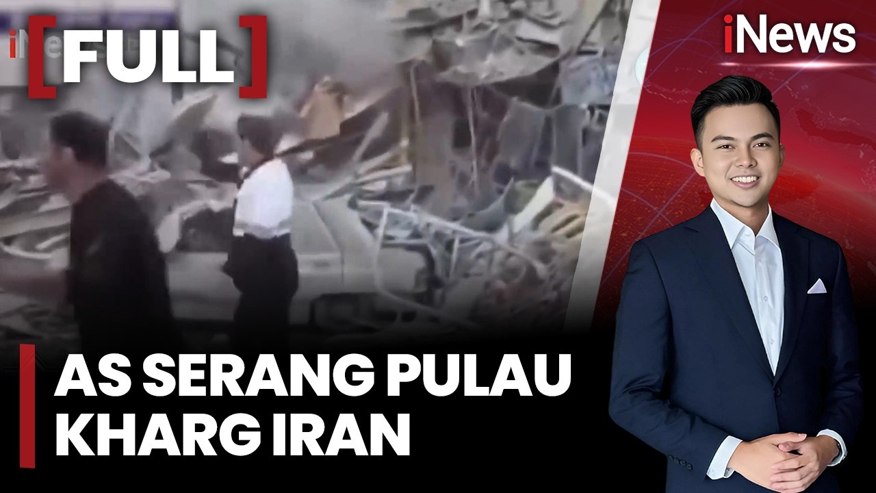 AS Serang Pulau Kharg Iran, Ancam Iran Jika Ganggu Jalur Pelayaran | FULL iNews Pagi (15/03)