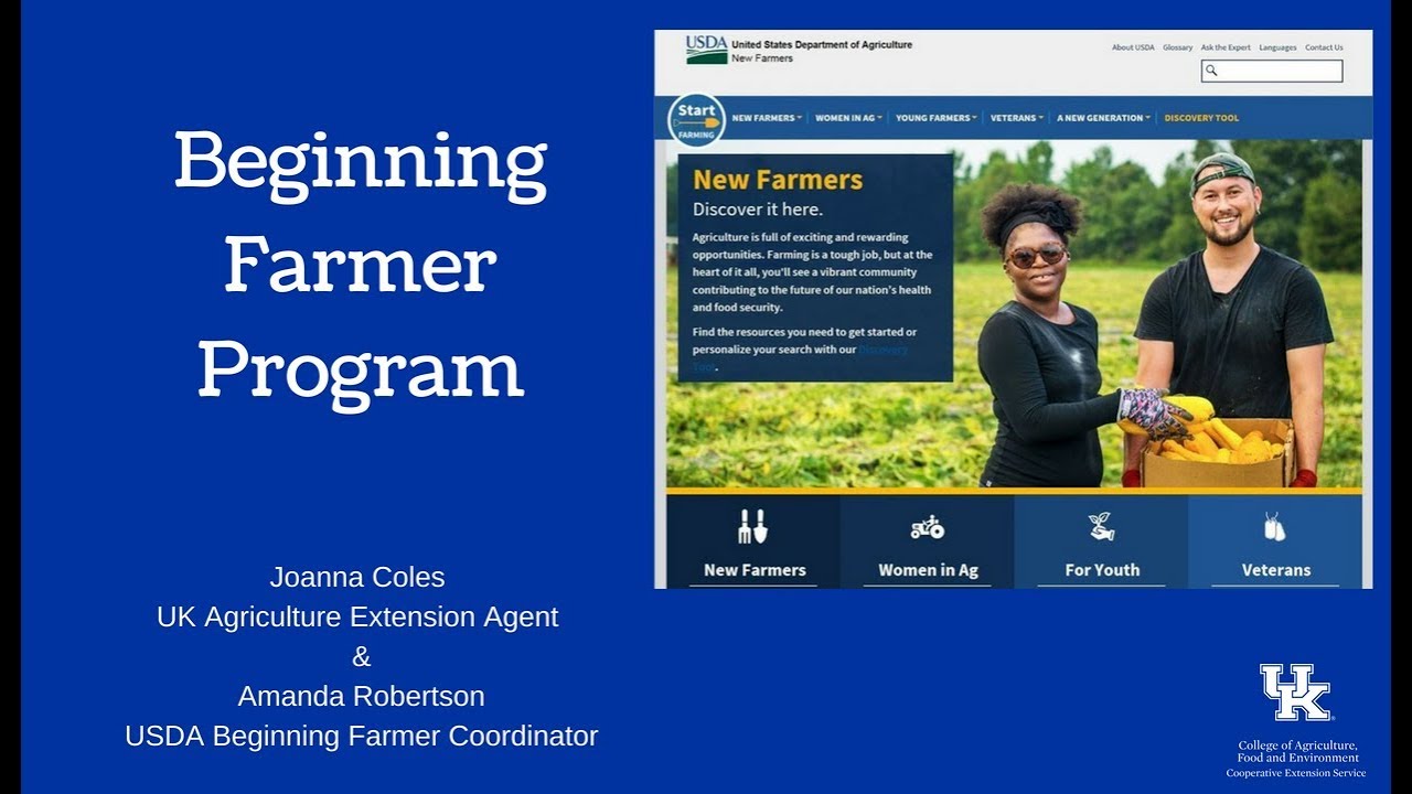 Beginning Farmers Program