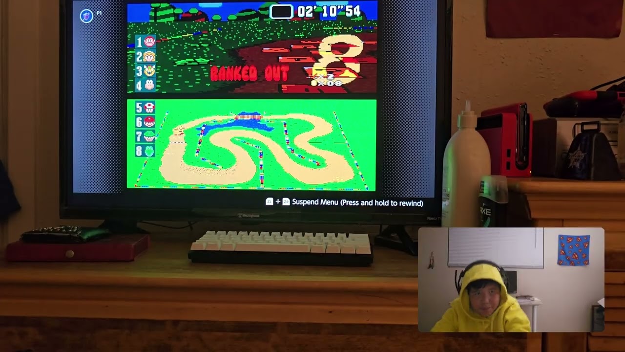 Mario Kart (SNES) 100cc attempt 