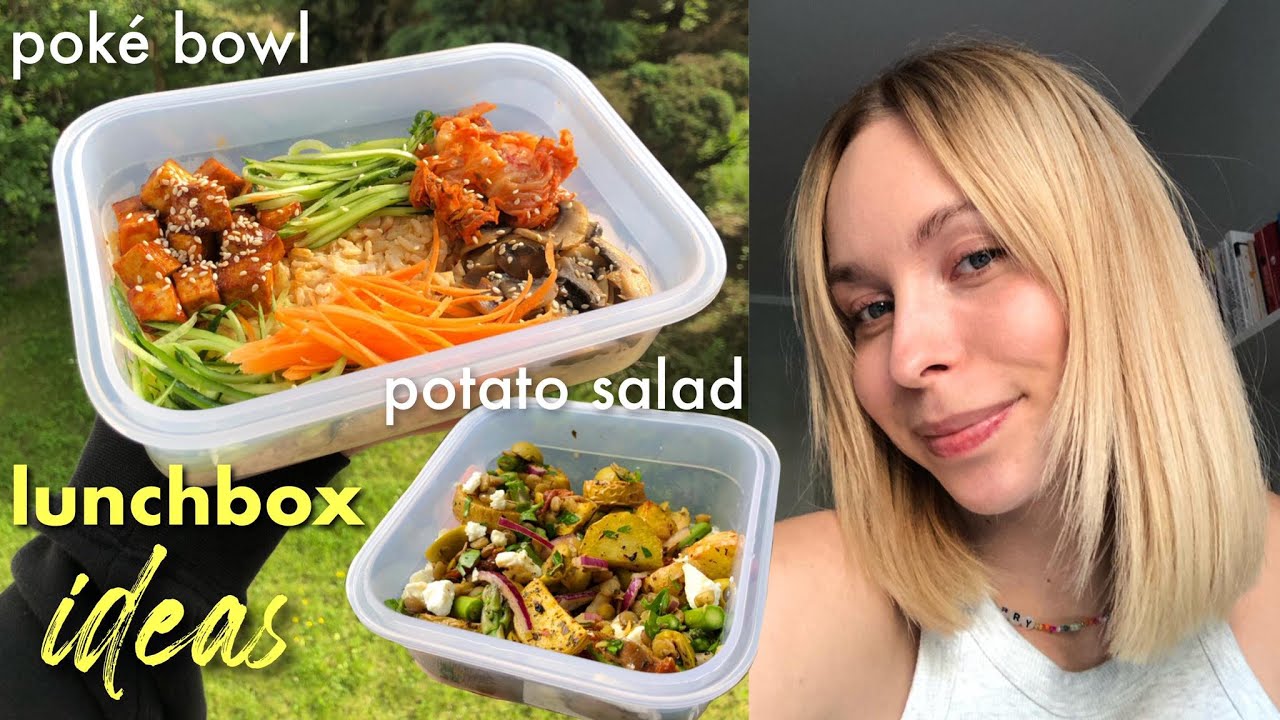 szybkie i zdrowe LUNCHBOXY na uczelnię, do szkoły i do pracy // vege