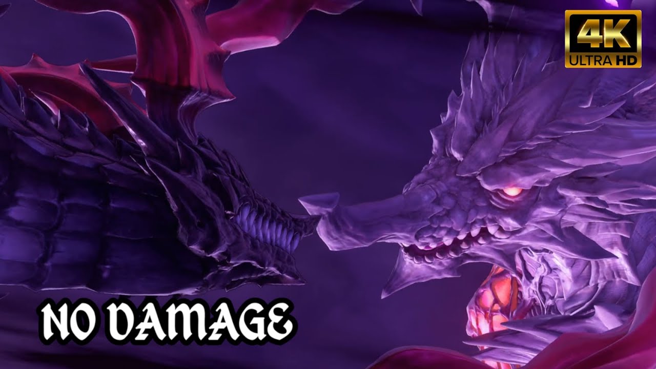Granblue Fantasy: Relink | Proto Bahamut vs. Bahamut Versa Omega (NO DAMAGE/HARD DIFFICULTY) [4K]