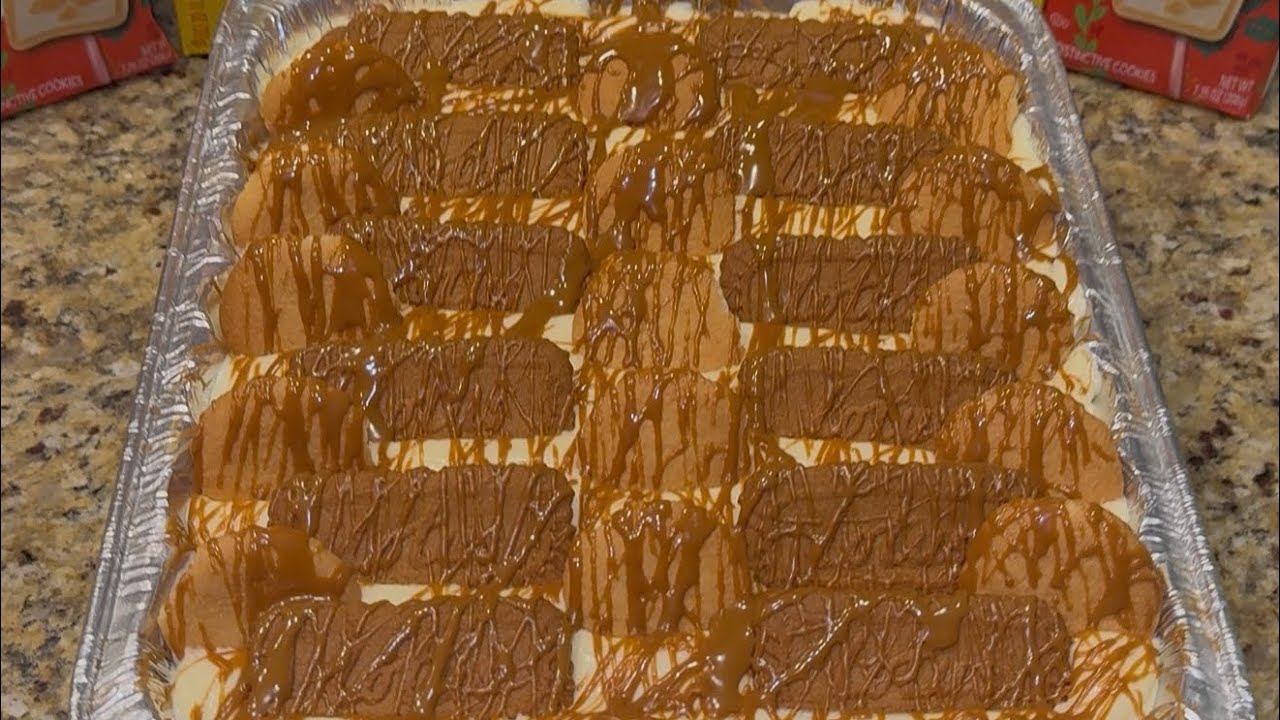 Biscoff Banana Puddding 🍌🤎😋