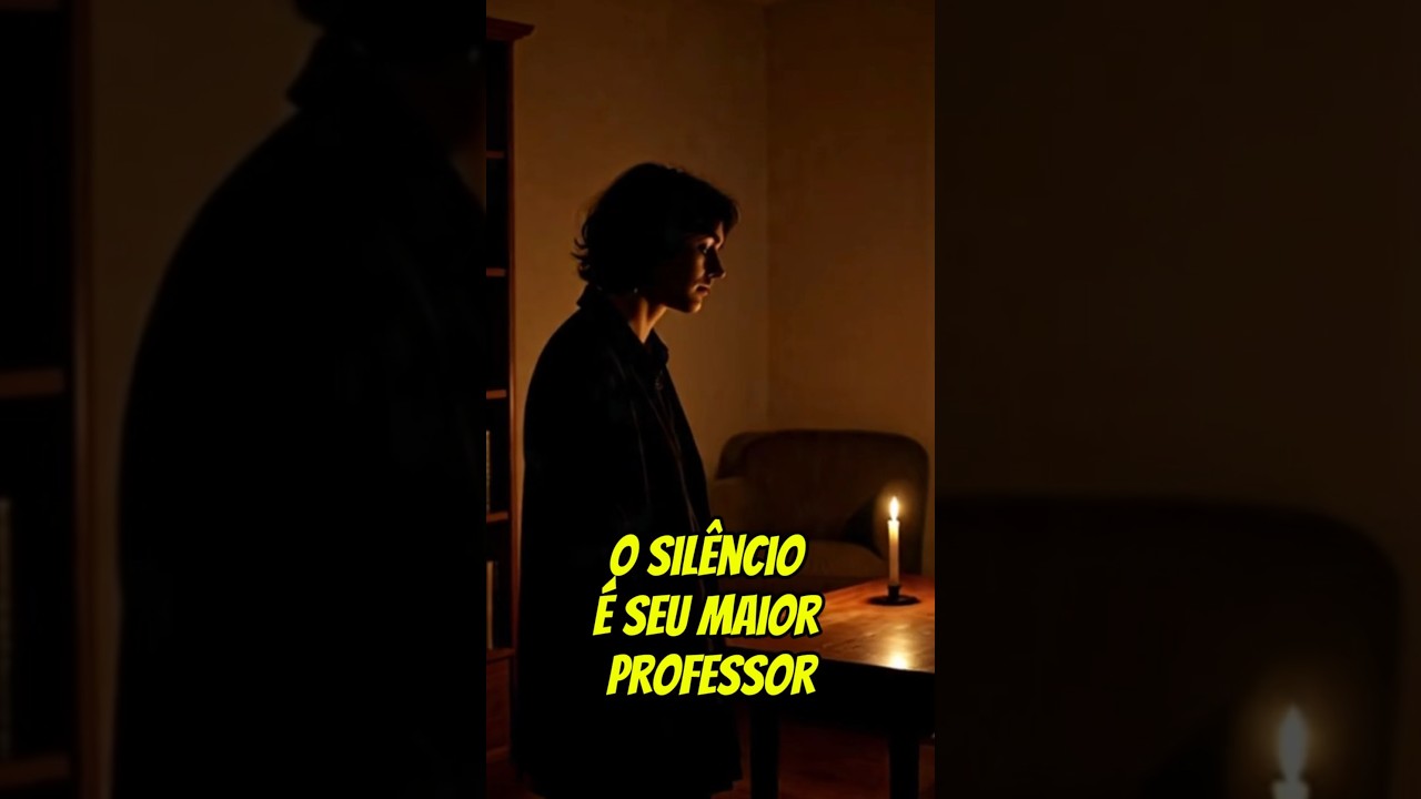 O Sil&ecirc;ncio Que Te Ensina a Ser Impar&aacute;vel. 🤫 #silencio #poderpessoal #disciplina #foco #motivacao