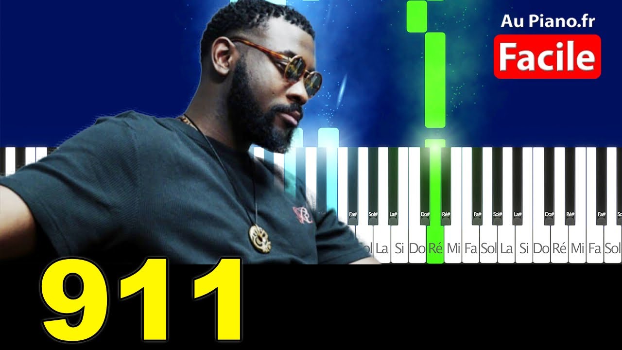 Damso 911 - Piano Cover Tutorial Rap (Au Piano.Fr)