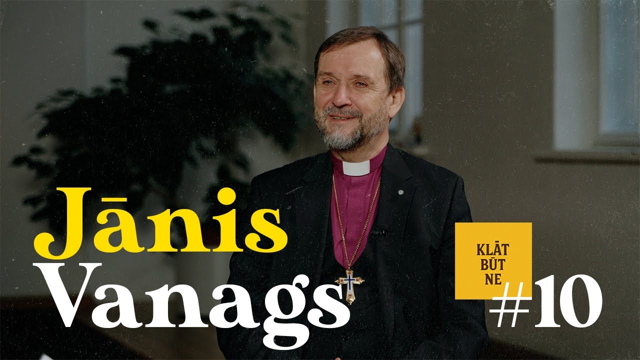 JĀNIS VANAGS - arhibīskaps emeritus, kalpošanas pieredze, kristīgs garīgums #klātbūtne10