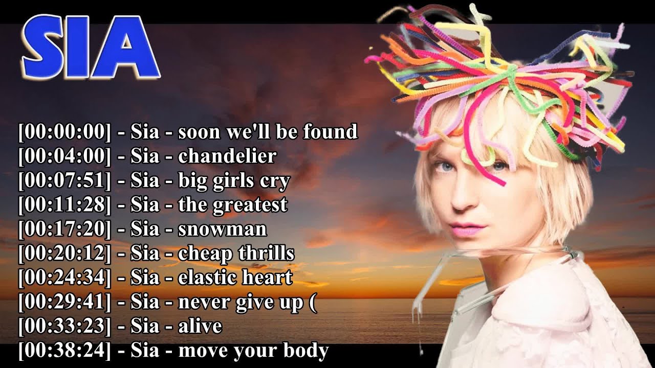 Sia 🔥 Top 10 Timeless Songs 🇦🇺 Powerful Voice 🌌 Real Emotions & Fan Favorites