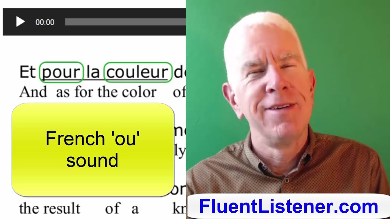 The French OU sound