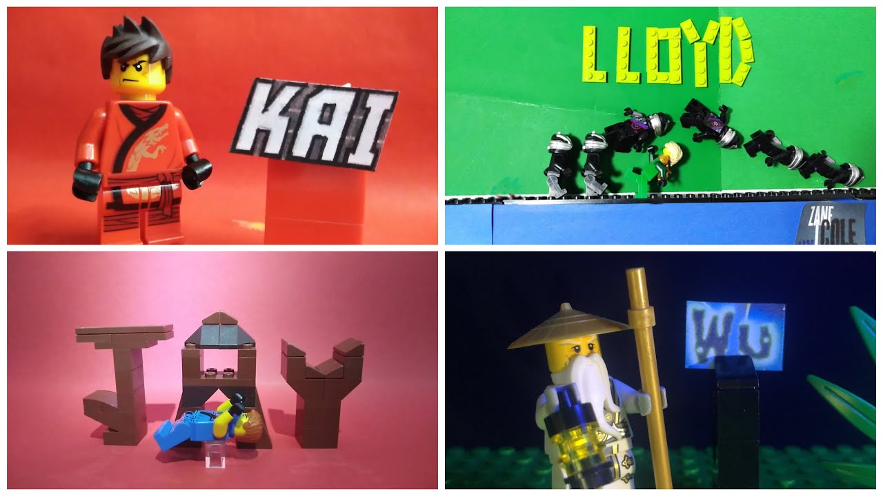Lego Ninjago Intro Stop Motion - Recopilación Completa