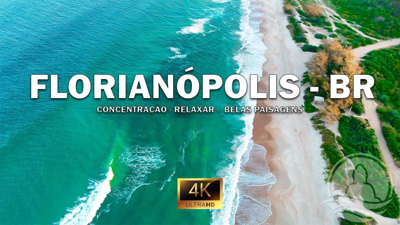 WORK MUSIC / Nature and ocean views at Brazil [4K] amazing film