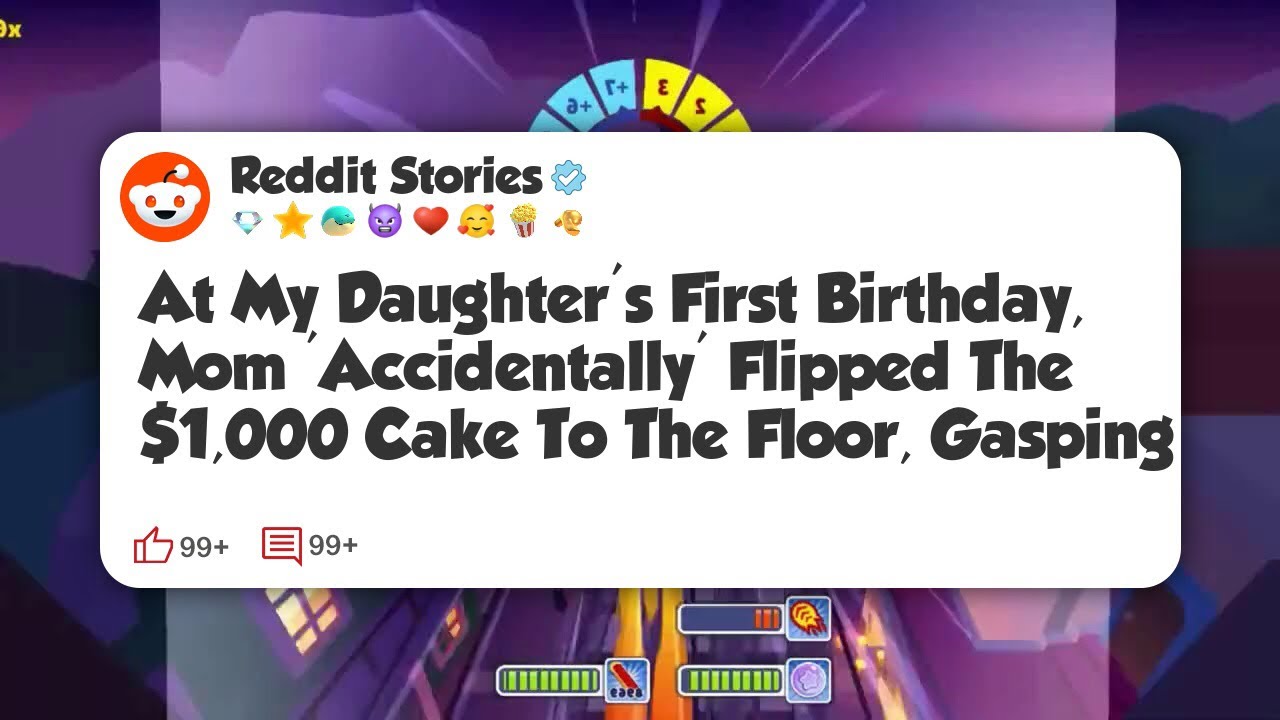 At My Daughter’s First Birthday, Mom 'Accidentally' Flipped The $1,000 Cake To The Floor #reddit 