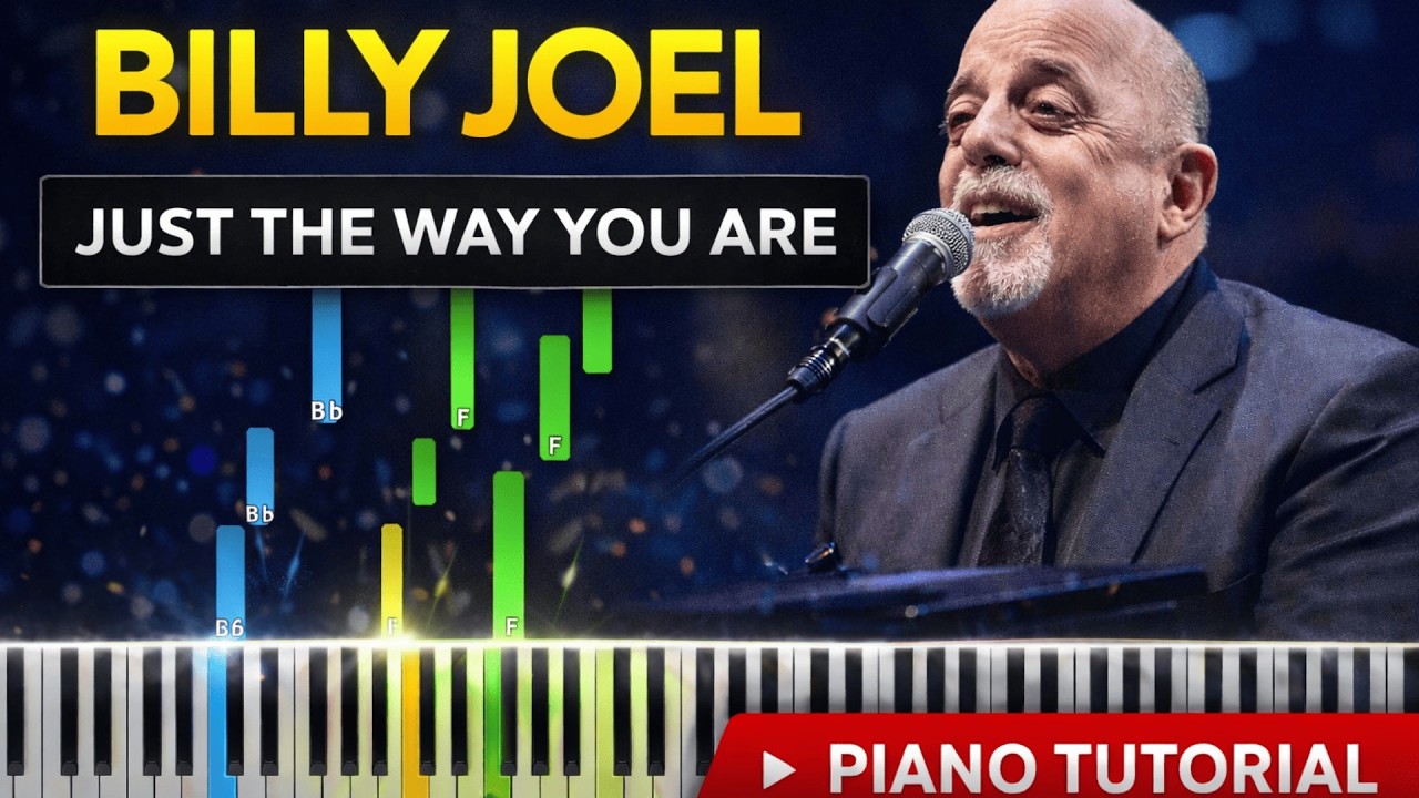 Billy Joel - Just The Way You Are Piano Tutorial