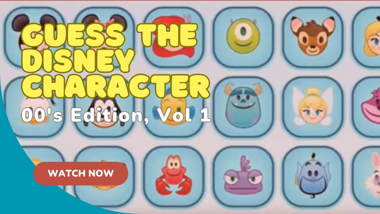 Guess the 00's Disney Character | 25 Character Challenge