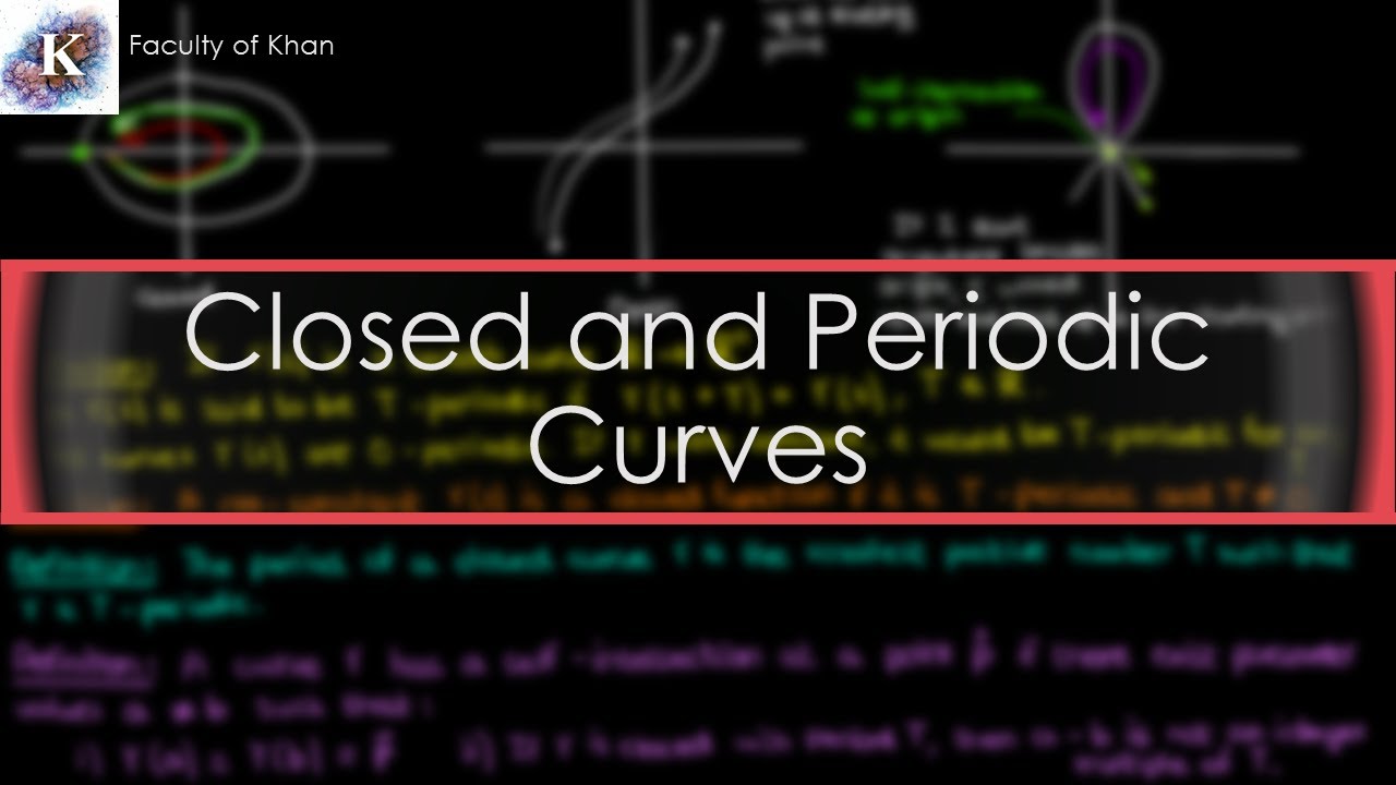 Closed Curves and Periodic Curves | Differential Geometry 4