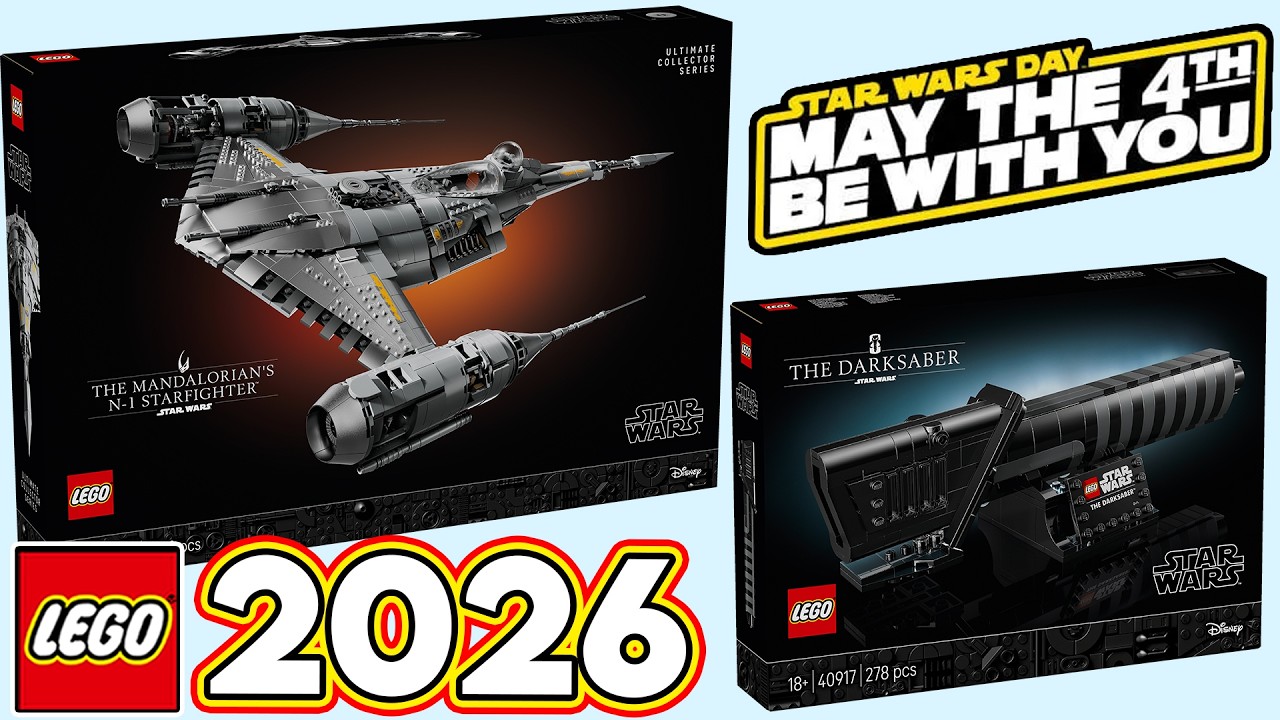 LEGO Star Wars UCS N-1 Starfighter и акции к 4 мая
