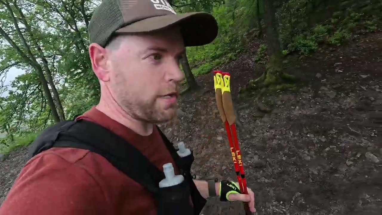 ohm trail original 35km in the Belgium ardennes under extreme muddy wet conditions