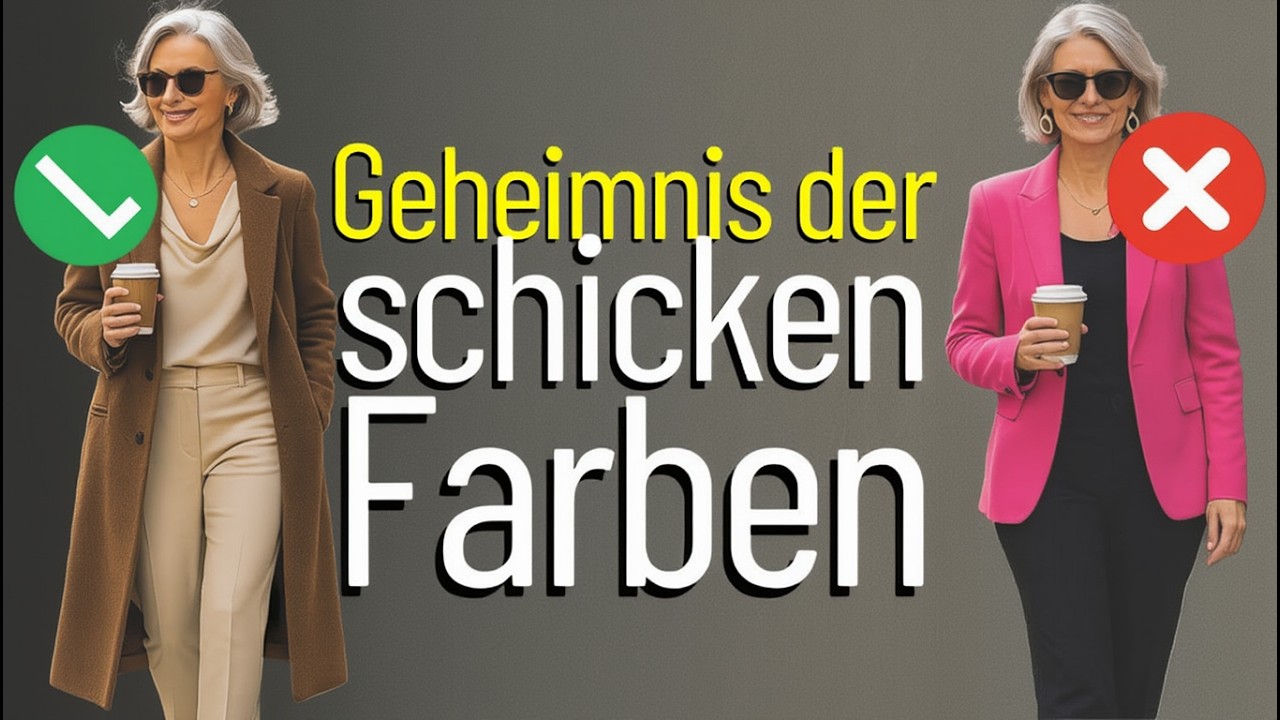 8 luxuriöse Farbkombinationen, die jede Frau über 50 kennen sollte