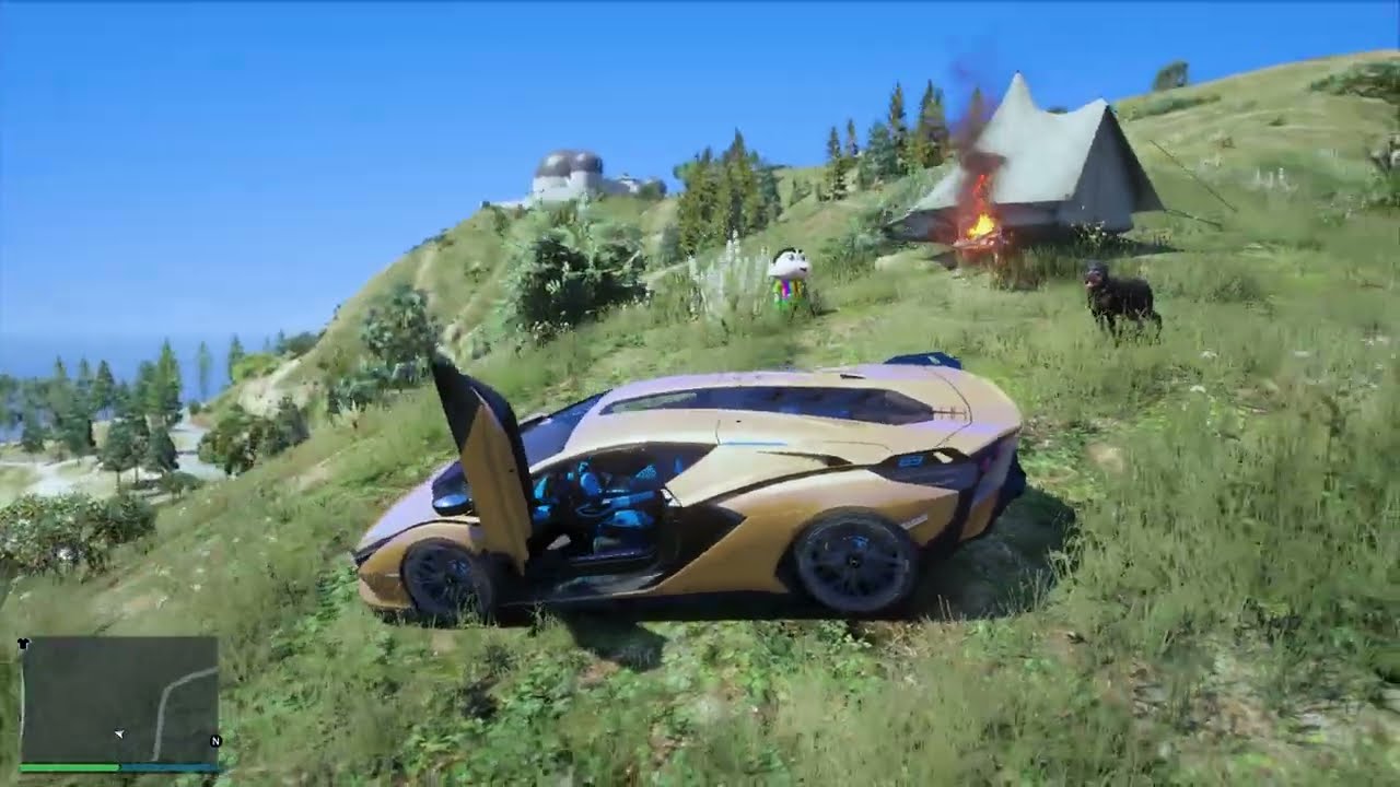 GTA 5 Shinchan Become Billionaire Earn $1000,000,000 but Franklin Become Poor🥺