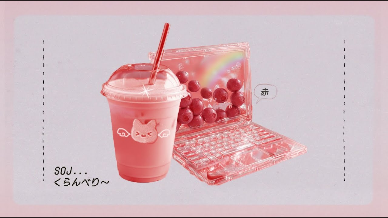 Study through the tart moments — they’re shaping you. [Cranberry Milk...❤️🪽]