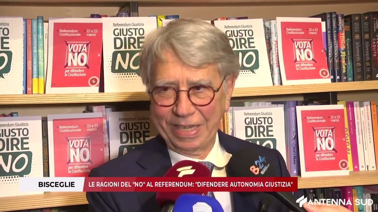 28 FEBBRAIO 2026 - BISCEGLIE, LE RAGIONI DEL 