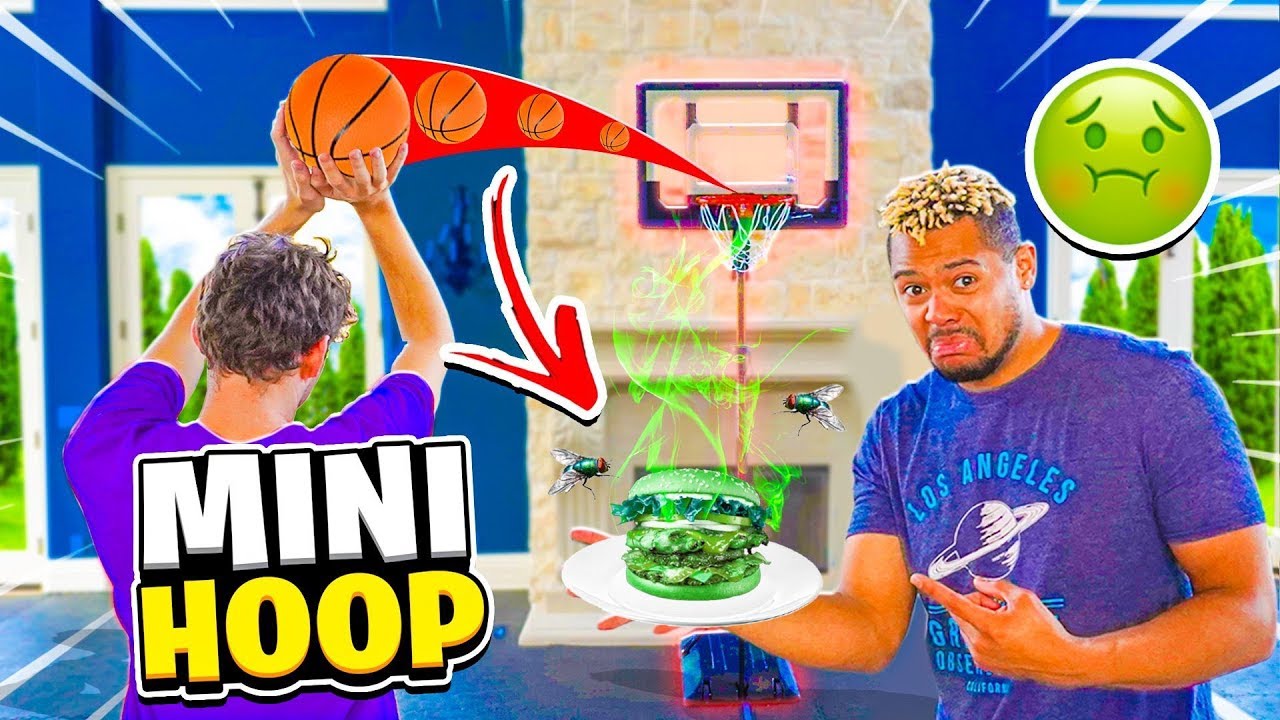 Make This SHOT or EAT the PLATE 2HYPE Basketball Challenge !!
