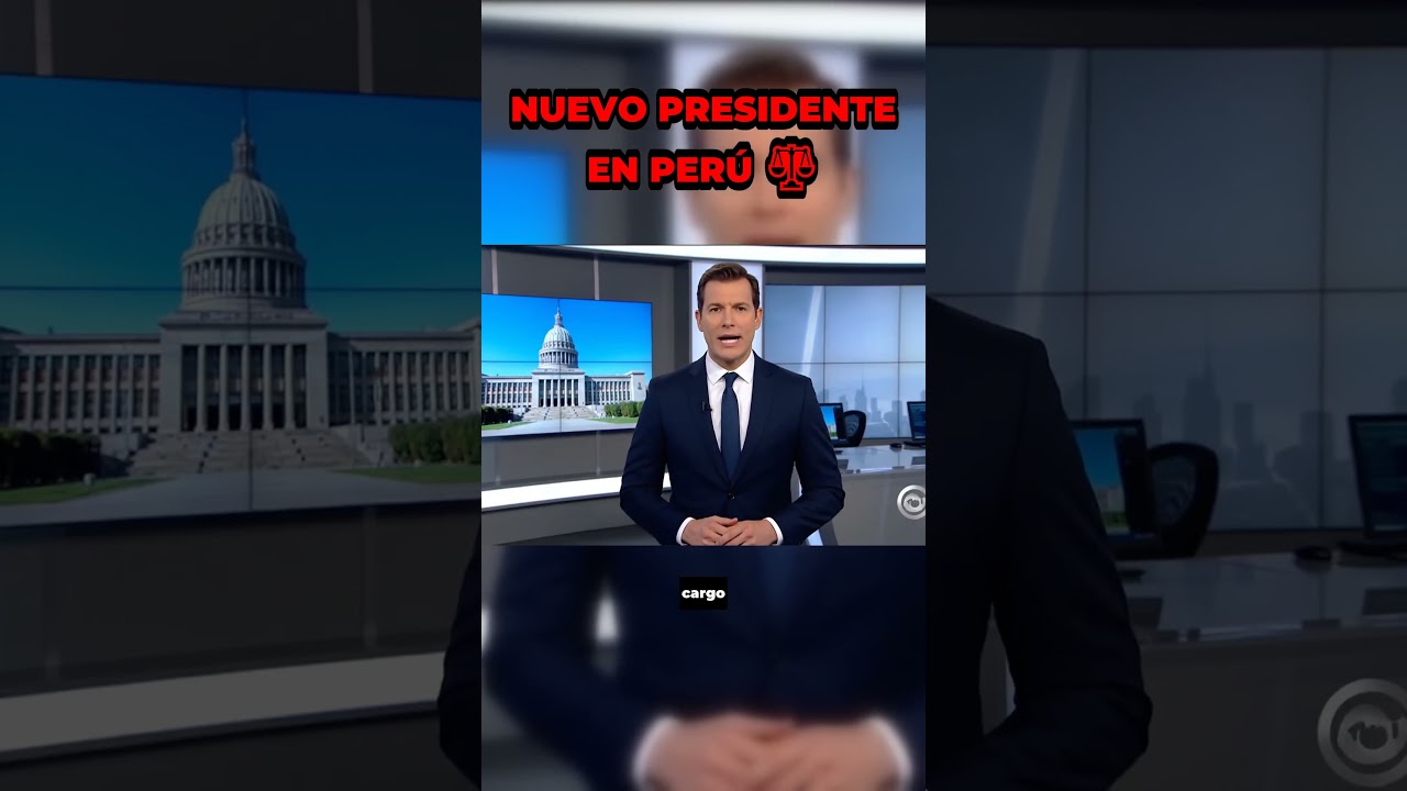 Nuevo Presidente de Per&uacute; Jos&eacute; Jer&iacute; 🇵🇪 | Cambio de liderazgo
