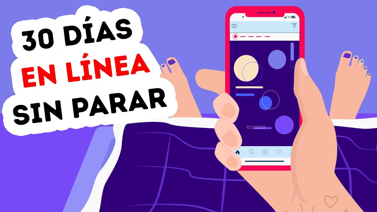 Qué pasaría si vivieras un mes en línea
