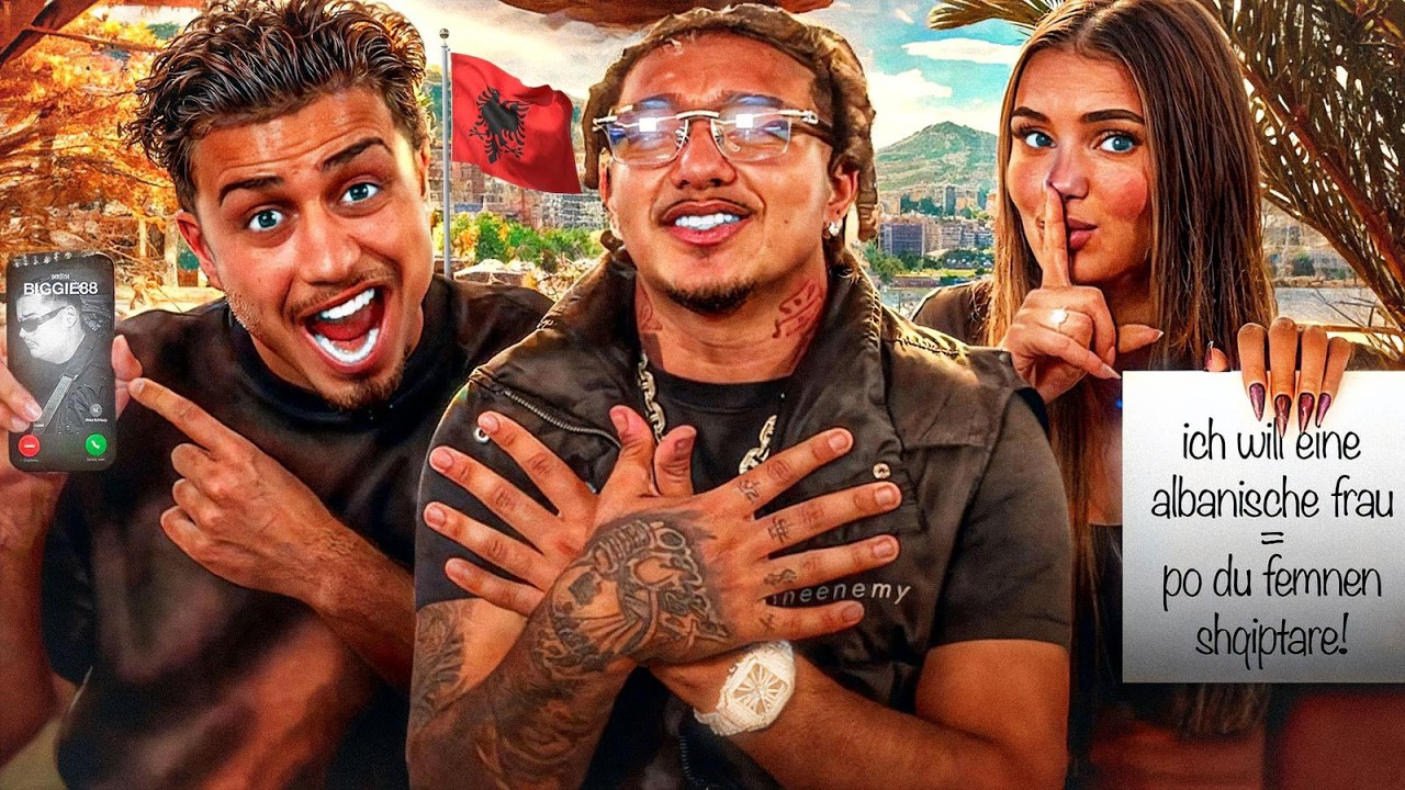 Arlinda & Emre spechen TÜRKISCH & ALBANISCH mit ALE CARTIER 🤣🇹🇷🇦🇱