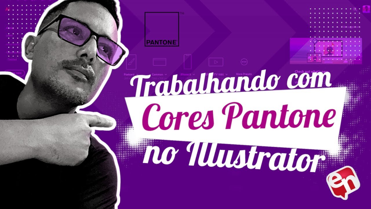 PANTONE NO ILLUSTRATOR  - TRABALHANDO COM CORES ESPECIAIS