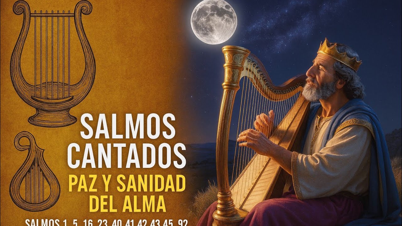 Salmos Cantados para Sanidad del Alma. Relajación y paz.