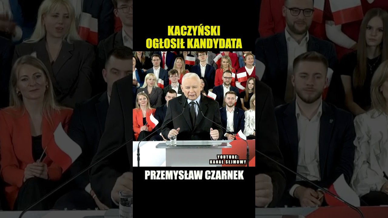 CZARNEK KANDYDATEM PiS NA PREMIERA ‼️