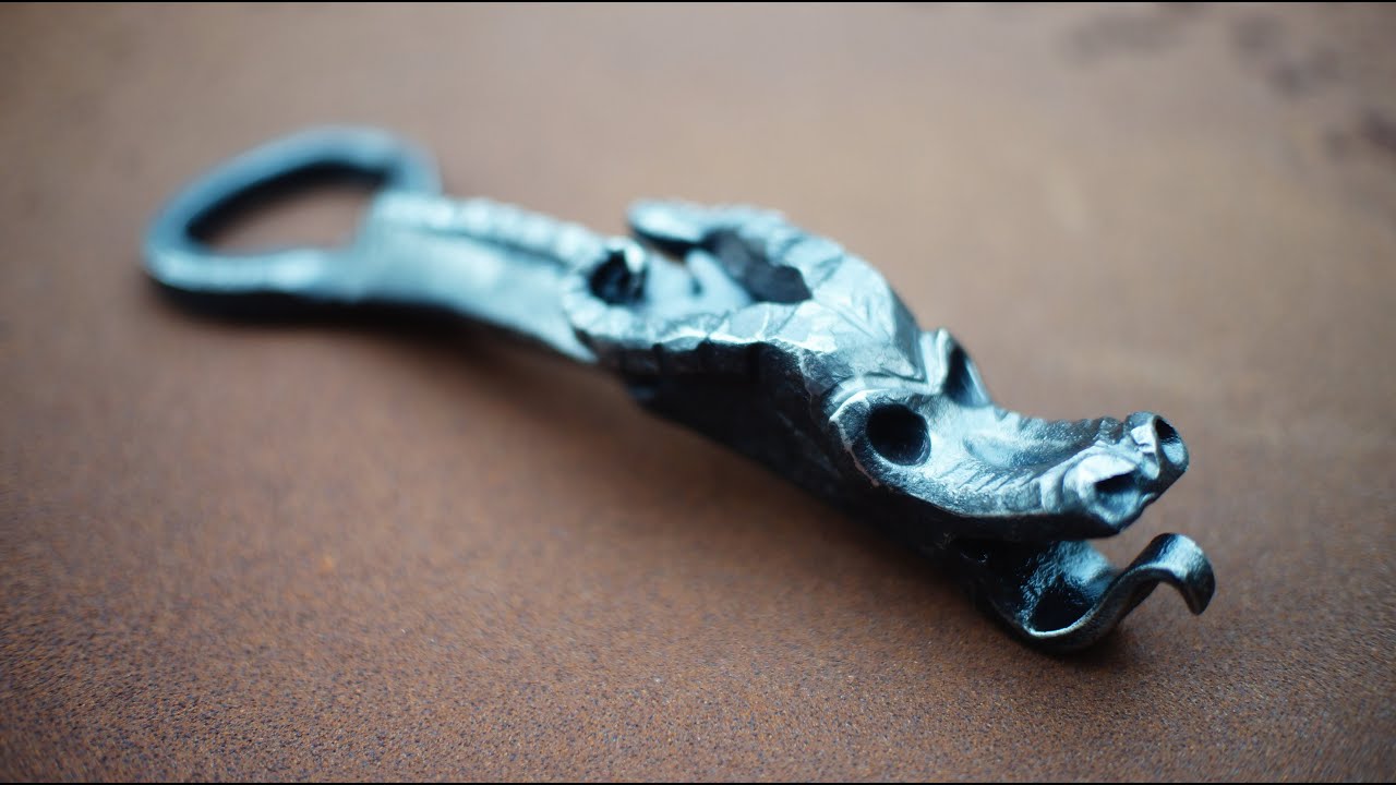 Forged Dragon bottle opener. Old version.
