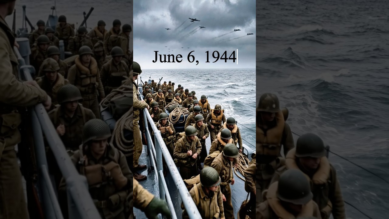 How it Felt to Land on Omaha Beach on D-Day in 1944 #ww2 #militaryhistory #pov