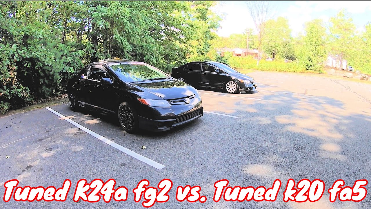 Honda jdm k24a Takes on TUNED Fa5