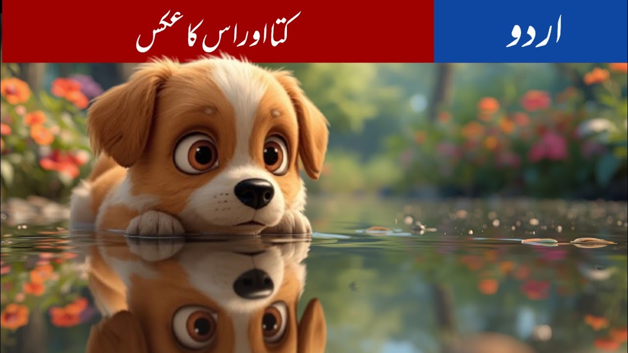 Dog and his reflection | Story for Children | کتا اور اس کا عکس | @haniyasstorys7791