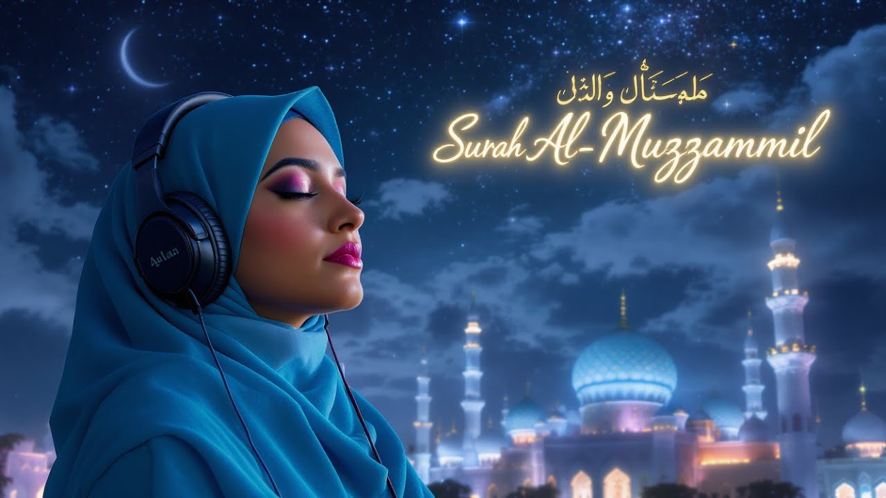SURAH AL-MUZZAMMIL || with Beautiful Voice | Peaceful & Heart Touching Recitation ||Episode 00030