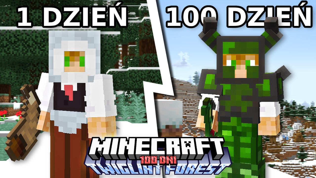 Przeżyłem 100 DNI w Twigliht Forest ...